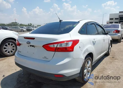 2013 Ford Focus Se from USA, damaged, VIN 1FADP3F26DL119432
